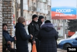 Жителі окупованого Мелітополя, лютий 2023 року