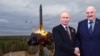 Каляж. Уладзімер Пуцін і Аляксандар Лукашэнка