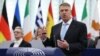 Președintele României, Klaus Iohannis, a ținut un discurs în plenul Parlamentului European.