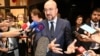 Председателят на Европейския съвет Шарл Мишел говори пред медиите в Брюксел, 17 юни 2024 г.