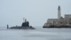 Руската атомна подводница "Казан" навлиза в залива на Хавана, 12 юни 2024 г.