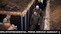 Владимир Зеленский фронт тилкесинде. 