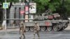 «Вагнерівці» Євгена Пригожина у центрі російського Ростова-на-Дону
