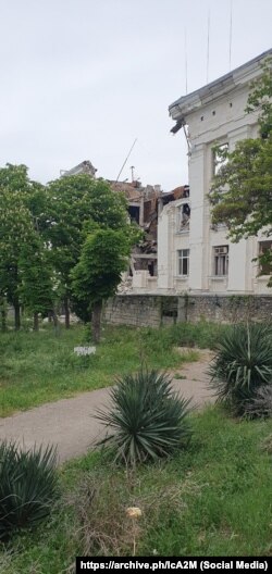 Штаб-квартира Черноморского флота РФ, фото опубликовано 18 мая 2025 года