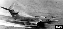 «Каспийский монстр» во время испытаний в 1960-х