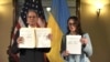 Урядовці України та США після підписання угоди у Вашингтоні, 30 квітня 2025 року