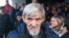 Юрій Дмитрієв після першого виправдувального вироку суду, фото 2018 року