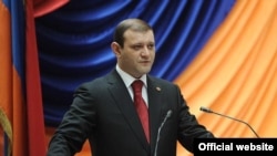 Церемонии инаугурации мэра Еревана Тарона Маркаряна, Ереван, 18 ноября 2011 г.