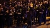 Polițiștii din Tbilisi au arestat mai mulți protestatari pe 2 februarie.