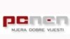 Logo PCNEN-a, prvih nezavisnih elektronskih novina u Crnoj Gori