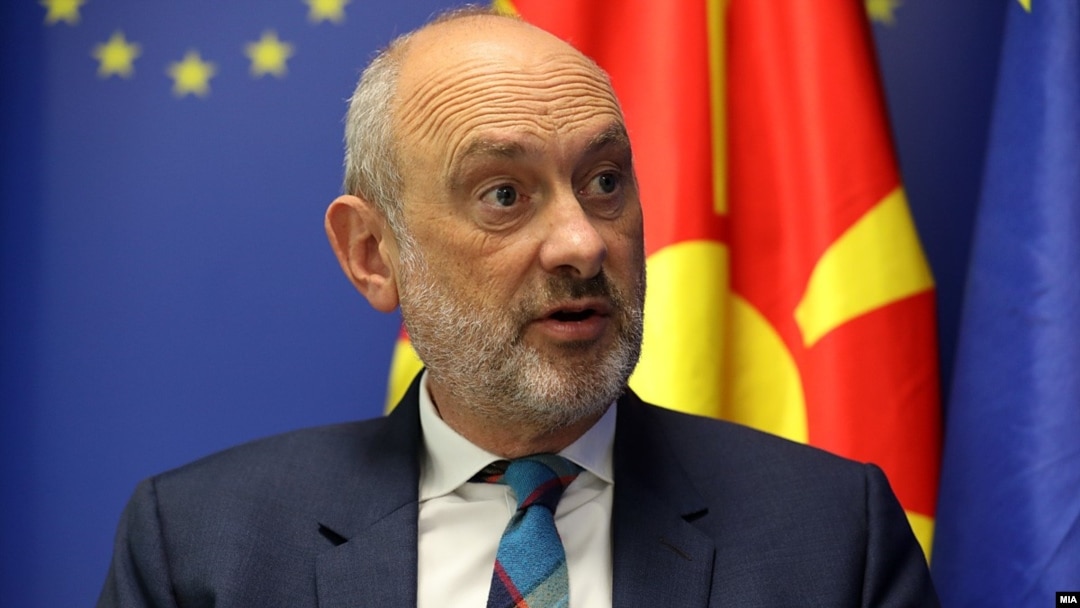 Eвроамбасадорот во Северна Македонија, Дејвид Гир