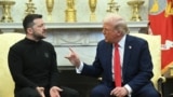 Доналд Трамп ва Владимир Зеленский.