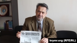 Evinde tintüv keçirilgen «Qırım» qırımtatar gazetasınıñ baş muarriri Bekir Mamutov