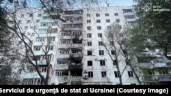 Наступствы ўдару па жылым доме ў Чарнаўцах, 12 ліпеня 2025