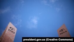 Мемориал жертв геноцида в Киеве