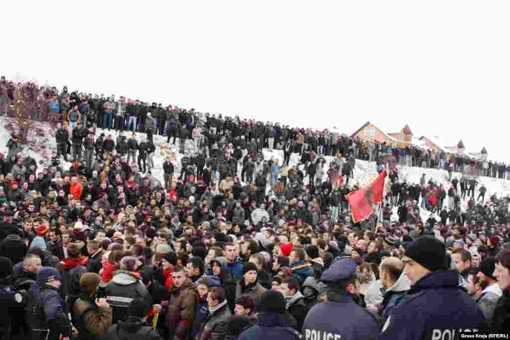 Protest pristalica Samoopredeljenja, 22. januar 2012.