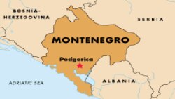 Mapa Crne Gore