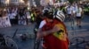Studenții sârbi au ajuns pe biciclete de la Novi Sad la Strasbourg, Franța, în inima Uniunii Europene.