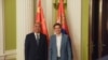 Секретарот на Комитетот на Комунистичката партија на Кина на провинцијата Шандонг Лин Ву и претседателката на Собранието на Србија Ана Брнабиќ, Белград, Србија, 9 септември 2024 година.
