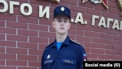 Бывший российский военный Антон Хожаев