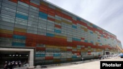 Строящийся терминал аэропорта «Звартноц»