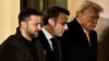 Президенты Украины, Франции и США