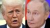 Donald Trump și Vladimir Putin.