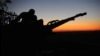 Украинские военные готовятся к отражению атаки российских беспилотников. Иллюстративная фотография