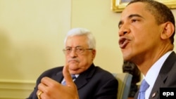 Barack Obama i Mahmud Abbas u Vašingtonu 28. maja 
