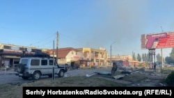 16 июля Россия ударила авиабомбой по центру Доброполья