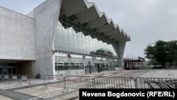 Železnička stanica u Novom Sadu šest meseci nakon nesreće, 25. aprila 2025.
