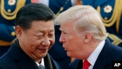 Президент США Дональд Трамп (п) може бути не готовим зруйнувати торгівлю із Китаєм заради тиску на Росію