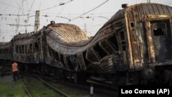 Наслідки російського удару по залізничній станції в селищі Чаплине 24 серпня 2022 року. Фото ілюстративне 