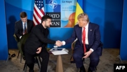 უკრაინის პრეზიდენტი ვოლოდიმირ ზელენსკი აშშ-ის პრეზიდენტ დონალდ ტრამპს ბოლოს პირისპირ შეხვდა 2025 წლის 25 ივნისს ჰააგაში, ნატოს სამიტის ფარგლებში