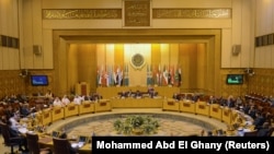 یکی از نشستهای اتحادیه عرب در قاهره مصر