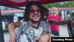 Кіркоров під час візиту до Криму у 2016 році