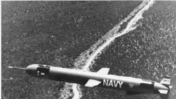 An early iteration of the Tomahawk missile being tested over New Mexico in 1976.<br><br>The Tomahawk was developed in the 1970s amid Cold War tensions with the Soviet Union. The cruise missile is designed to fly long distances low enough to evade most radar while maintaining the speed of a passenger jet.