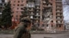 There has been an increase in Russian attacks on the frontline town of Pokrovsk. (file photo)