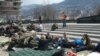 Protest demobilisanih boraca u Sarajevu, 24. mart 2012. foto: Dženana Halimović