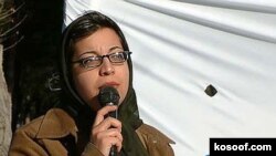 شادی صدر از شبکه وکلای داوطلب در ايران. (عکس: کسوف)