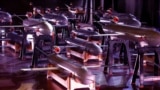 Украинские дроны "Пекло" на выставке ко Дню ВСУ, Киев, 6 декабря 2024 года