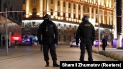Силовики біля будівлі ФСБ Росії в Москві, 19 грудня 2019 року